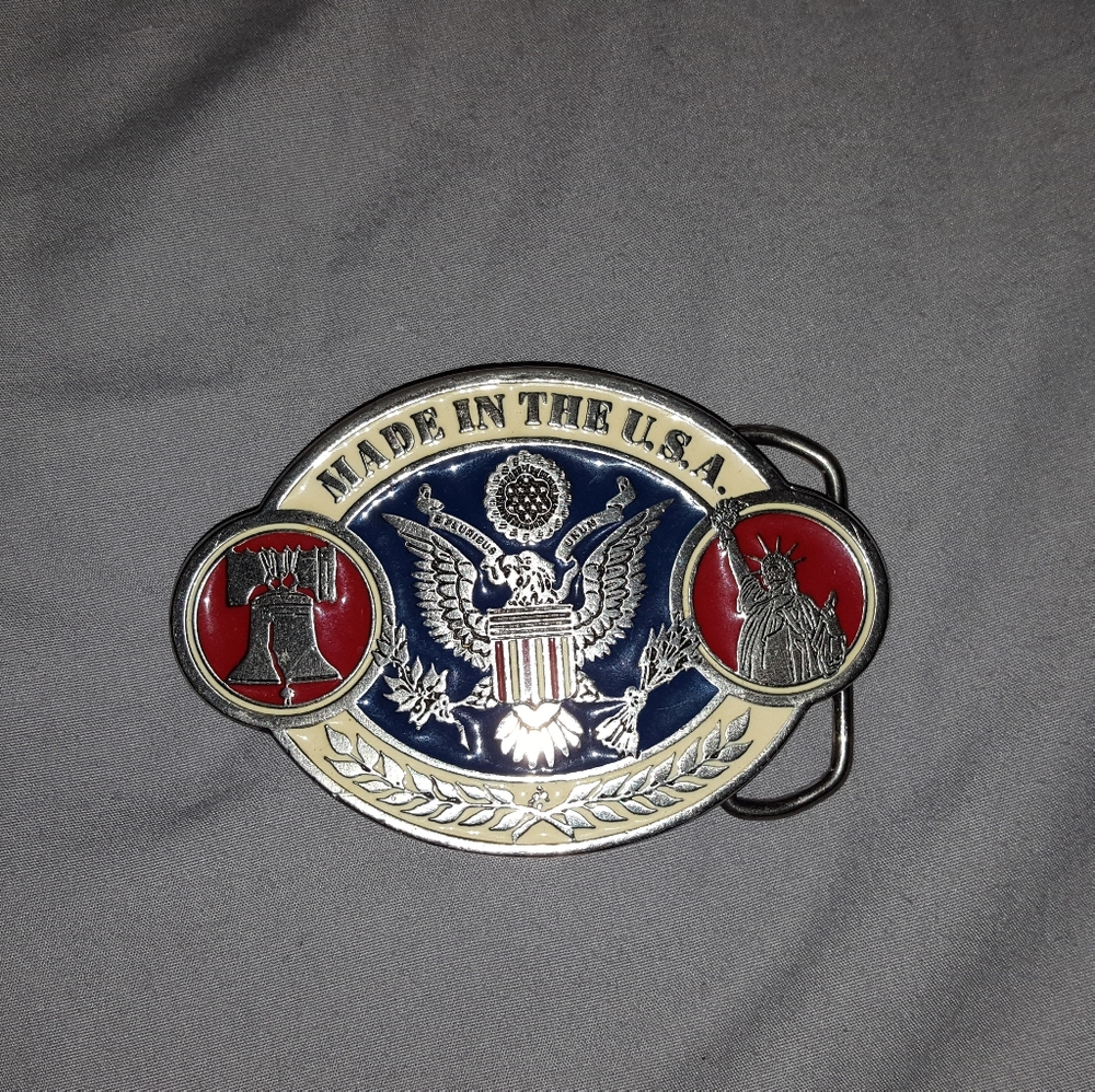 ❤🤍💙 USA belt buckle